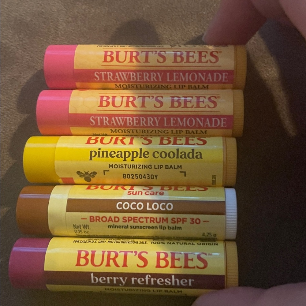 Burt's Bees Colorful Lip Balm Collection